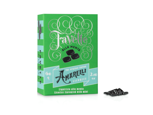 FAVETTE LIQUIRIZIA MENTA 60 GR