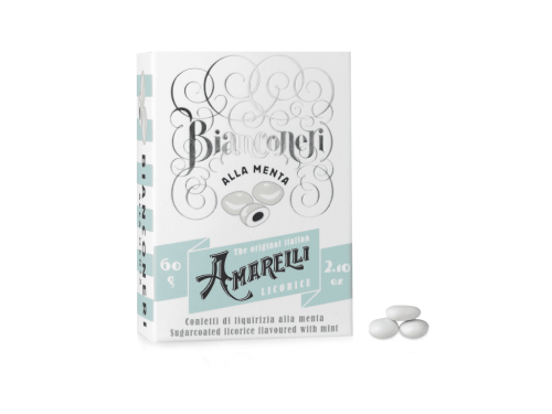 BIANCONERI LIQUIRIZIA MENTA CON ZUCCHERO 60 GR