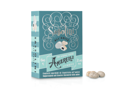 SASSOLINI CONFETTI LIQUIRIZIA ANICE 60 GR