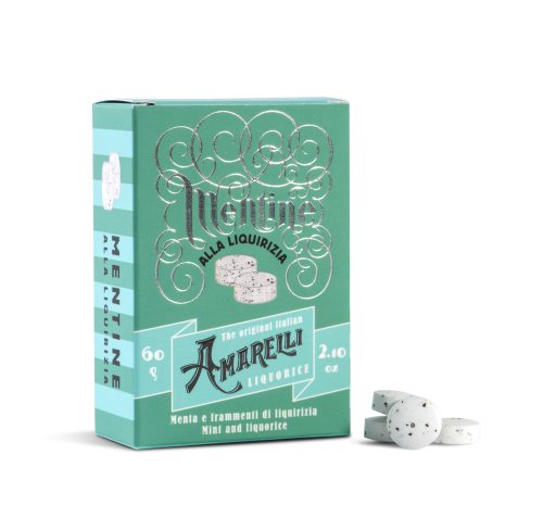 MENTINE MENTA E FRAMMENTI DI LIQUIRIZIA 60 GR