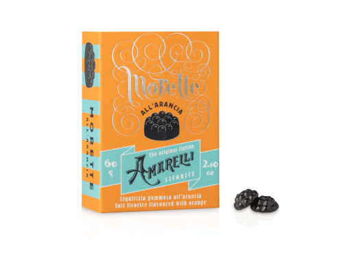 MORETTE LIQUIRIZIA GOMMA ARABICA ARANCIA 60 GR