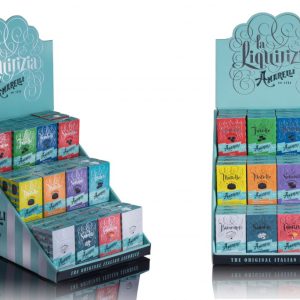 ESPOSITORE 36 PEZZI "TUTTI I GUSTI DELLA LIQUIRIZIA"