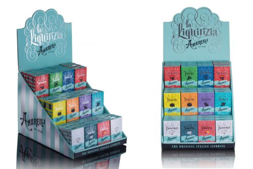 ESPOSITORE 36 PEZZI "TUTTI I GUSTI DELLA LIQUIRIZIA"