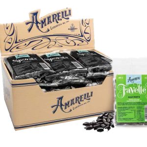 FAVETTE ALLA MENTA, IN PEZZI LIEVEMENTE APPIATTITI 10X100 GR
