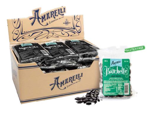 BARCHETTE LIQUIRIZIA GOMMA ARABICA MENTA 10X100 GR