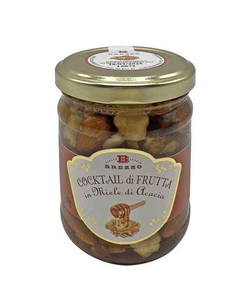 COCKTAIL DI FRUTTA IN MIELE DI ACACIA 230 GR