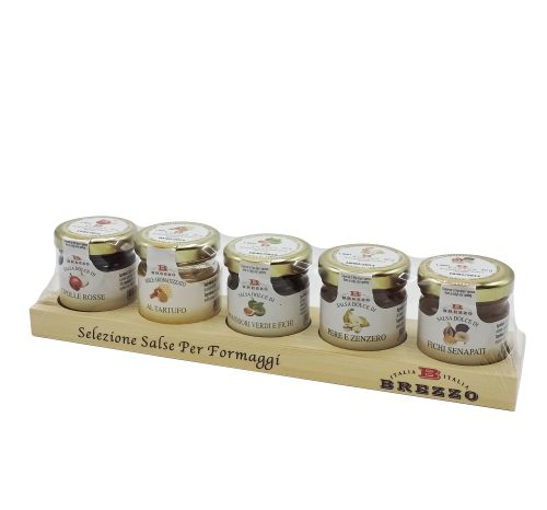 ASTUCCIO 5 SALSE PER FORMAGGI 40 GR