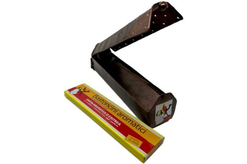 ERITREA BRUCIATORE DI INCENSI IN METALLO