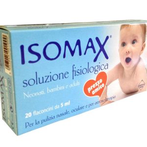 ISOMAX SOLUZIONE FISIOLOGICA - 20 FLACONCINI DA 5 ML