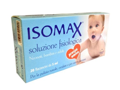 ISOMAX SOLUZIONE FISIOLOGICA - 20 FLACONCINI DA 5 ML