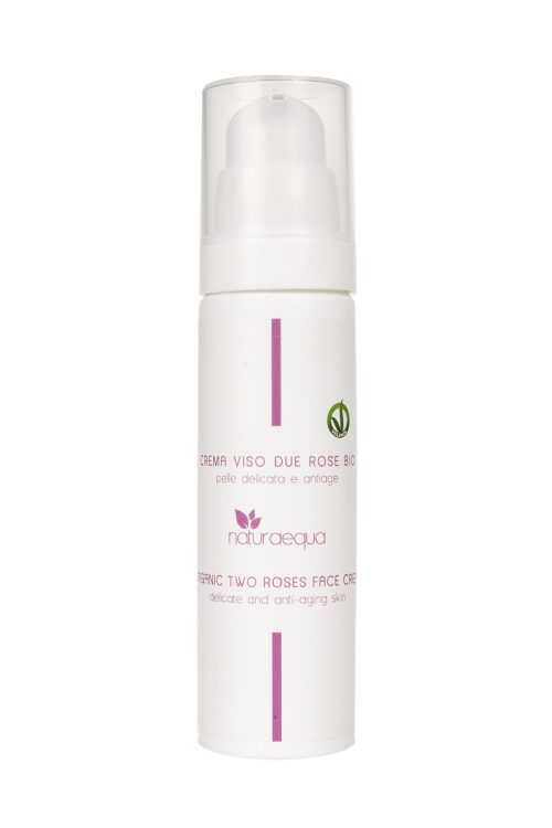 CREMA VISO BIO DUE ROSE PELLE DELICATA E ANTIAGE 50 ML