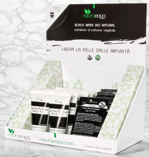 ESPOSITORE BLACK MASK (8 PZ 50 ML, 24 PZ MONOUSO)
