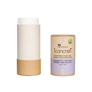 I CONCRETI - DEODORANTE SOLIDO BIO BERGAMOTTO E PATCHOULI60 GR
