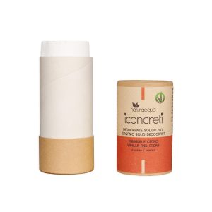 I CONCRETI DEODORANTE SOLIDO BIO VANIGLIA E CEDRO 60 GR