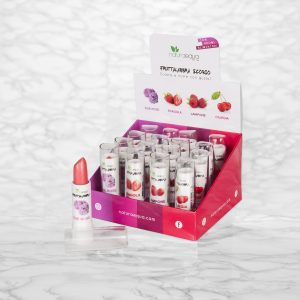 ESPOSITORE BURRO DI CACAO 4 FRUTTALABBRA 3 PZ PER TIPO + TESTER
