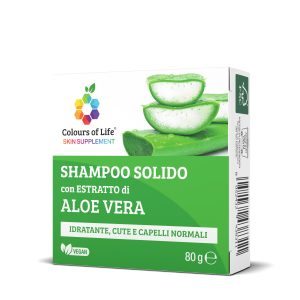 Shampoo Solido Aloe, 80 gr