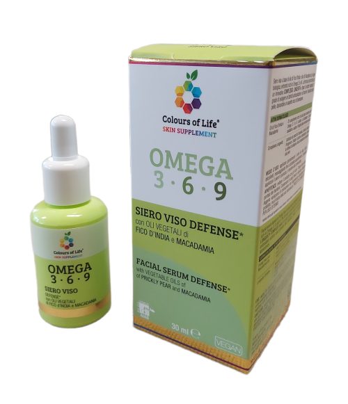 Siero Viso Omega 3.6.9, 30 ml - Longevità