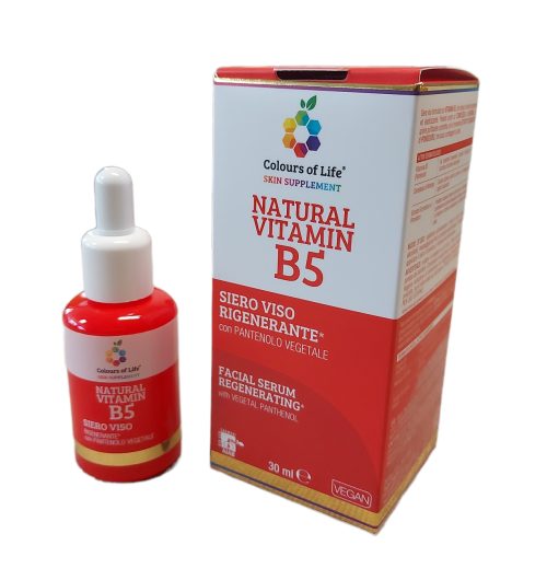 Siero Viso Natural Vitamin B5, 30 ml