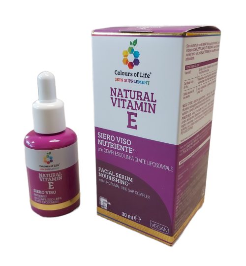 Siero Viso Natural Vitamin E, 30 ml