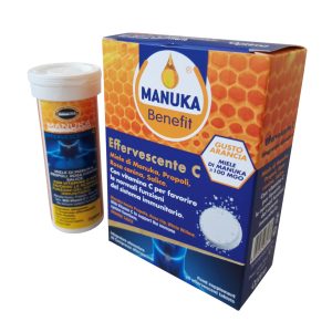 Manuka Benefit Effervescente C, 20 compresse