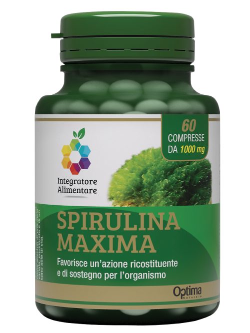 Spirulina Maxima, 60 compresse, 1000 mg