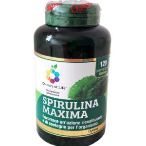 Spirulina Maxima, 120 compresse, 1000 mg