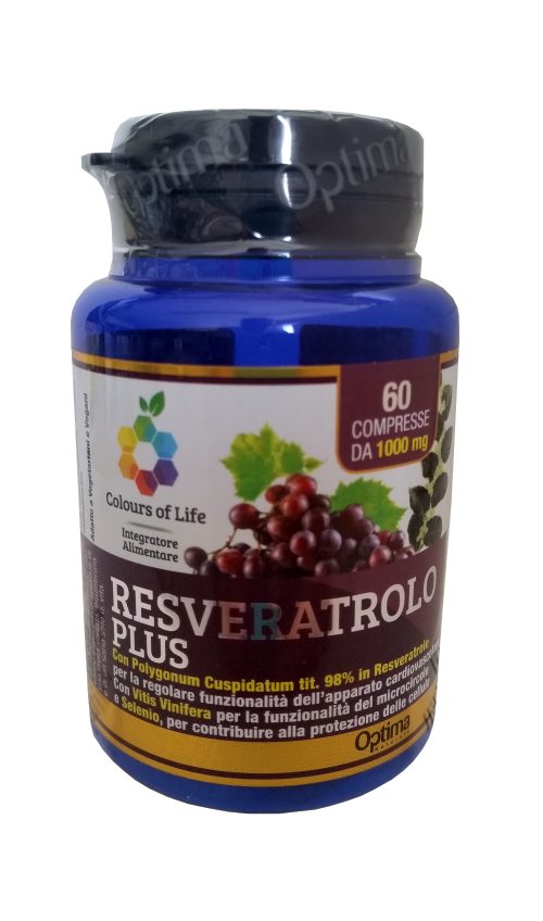 Resveratrolo Plus, 60 compresse, 1000 mg