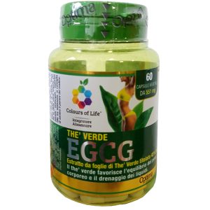 Thè Verde EGCG, 60 capsule, 551 mg -