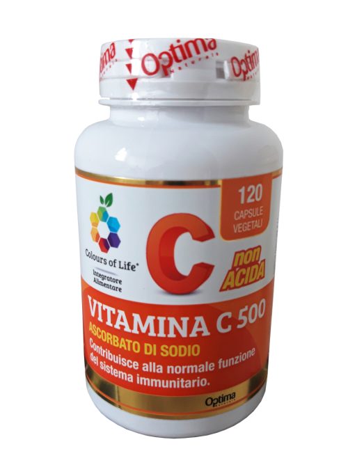 Vitamina C 500, 120 capsule, 900 mg