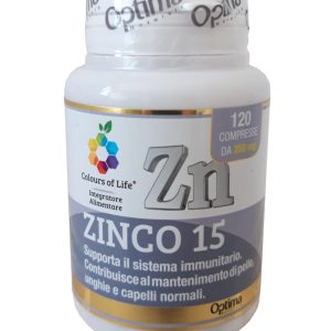 Zinco 15, 120 compresse, 250 mg