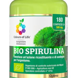 Bio Spirulina, 180 compresse, 500mg