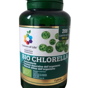 Bio Chlorella, 200 compresse, 500mg