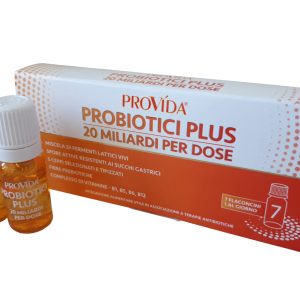 Provida Probiotici Plus - 20 miliardi per dose - 7 flaconcini da 8 ml