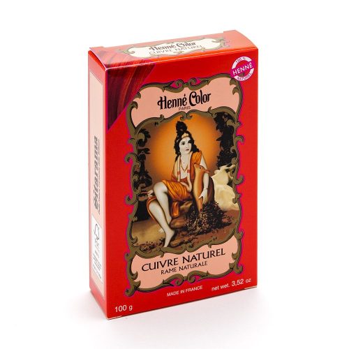 HENNÈ POLVERE RAME NATURALE - CUIVRE 100 GR
