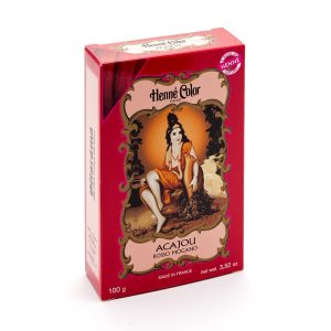 HENNÈ POLVERE ROSSO MOGANO - ACAJOU 100 GR