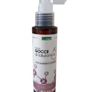 ACIDO JALURONICO COLLOIDALE IN NANO GOCCE 1200 PPM 100 ML