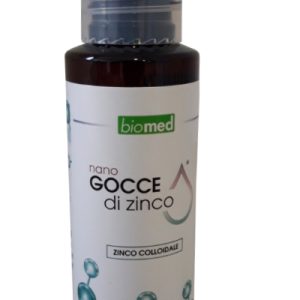 ZINCO COLLOIDALE IN NANO GOCCE  20 PPM 100 ML