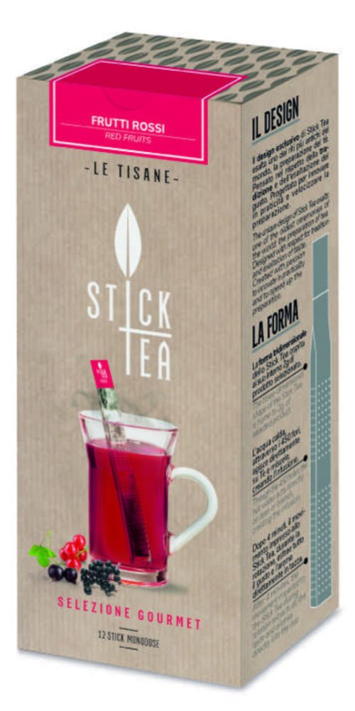 TISANA STICK FRUTTI ROSSI 12 STICK - 2 GR