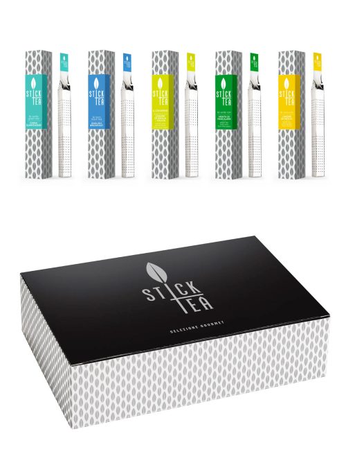 40 STICK DA 2 GR TÈ VERDE CON MENTA DI PANCALIERI