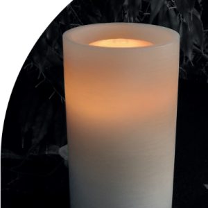 WATER CANDLE Grigio Diff Ultrasuoni Ø 100 h 175 mm (IN ESAURIMENTO)