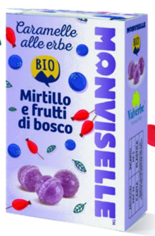 CARAMELLE BIO MIRTILLO E FRUTTI DI BOSCO 35 GR