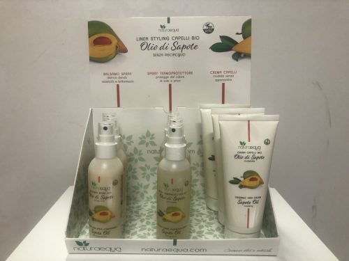 ESPOSITORE 3 PRODOTTI SAPOTE