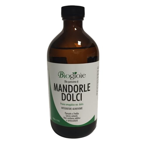 BIOGIOIE OLIO DI MANDORLE DOLCI 500 ML (USO ALIMENTARE)
