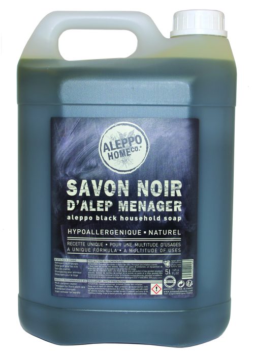 SAPONE NERO DI ALEPPO LIQUIDO PER CASA 5 LT