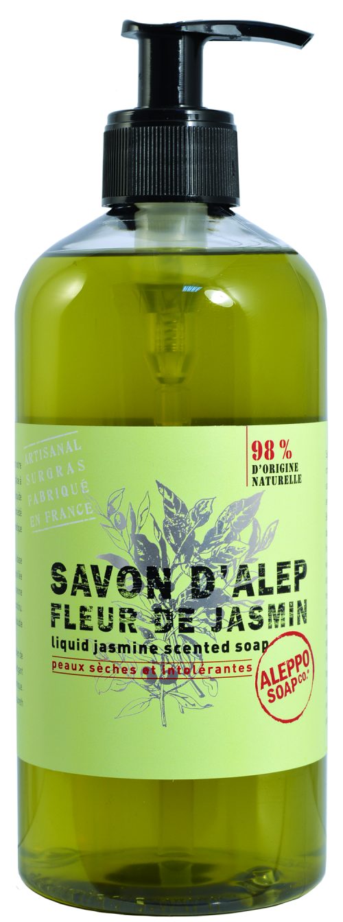 SAPONE DI ALEPPO LIQUIDO FIORI DI GELSOMINO 500 ML