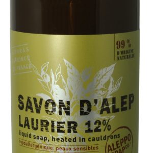 SAPONE DI ALEPPO LIQUIDO ALLORO 12% 1 LT