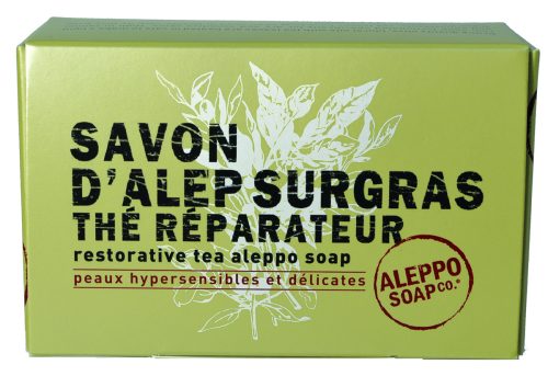 SAPONE DI ALEPPO RIPARATORE TEA 150 GR