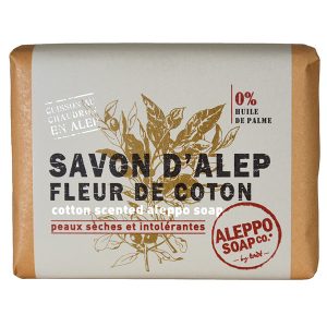 SAPONE DI ALEPPO FIORI DI COTONE 100 GR