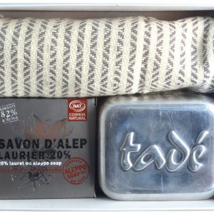 COFANETTO REGALO SAPONE ALEPPO 20% COSMOS NATURAL
