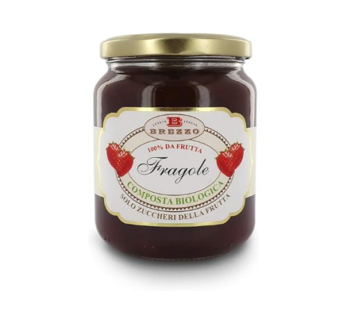 COMPOSTA BIOLOGICA DI FRAGOLE 390 GR